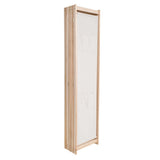 Vidaxl kamerscherm met 5 panelen 200x170x4 cm stof crème