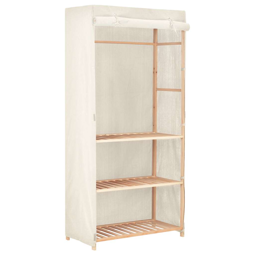Vidaxl kledingkast 3-laags 79x40x170 cm