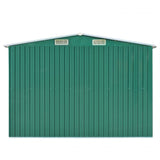 Vidaxl Garden shed 257x298x178 cm metal green