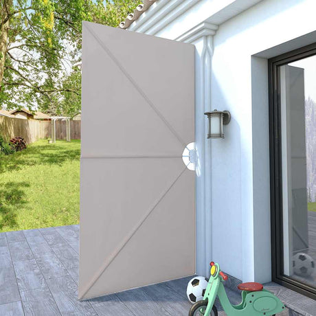Vidaxl terrasscherm inklapbaar 300x150 cm crème