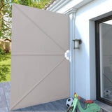 Vidaxl terrasscherm inklapbaar 300x200 cm crème