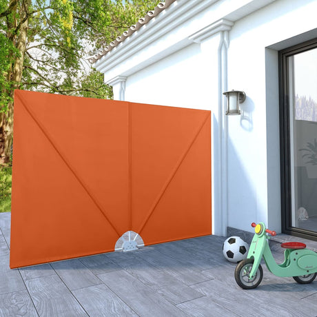 Vidaxl terrasscherm inklapbaar 240x160 cm terracottakleurig