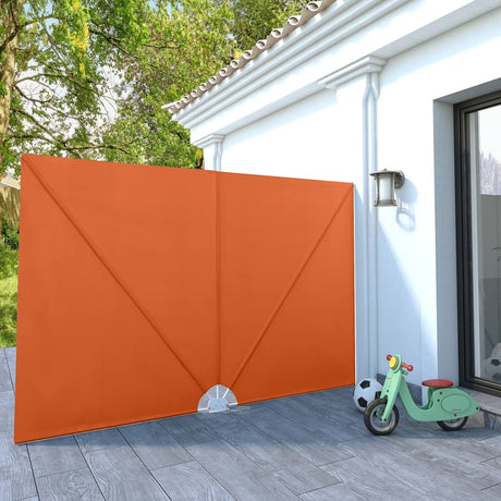 Vidaxl terrasscherm inklapbaar 300x200 cm terracottakleurig