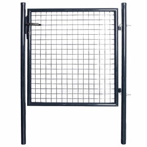 Vidaxl tuinhek van gaas gegalvaniseerd staal 100x100 cm grijs