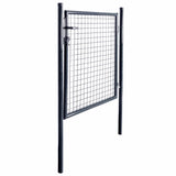 Vidaxl tuinhek van gaas gegalvaniseerd staal 100x100 cm grijs