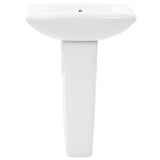 Vidaxl Washbasin a piedi staccato 580x470x200 mm bianco in ceramica