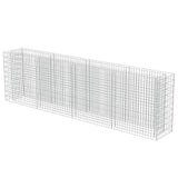 Vidaxl Gabion Planning Box elevada 360x50x100 cm de acero galvanizado