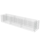 Vidaxl Gabion Planter hævet 270x50x50 cm galvaniseret stål