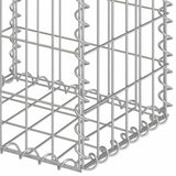 Vidaxl schanskorven 2 st 30x30x40 cm gegalvaniseerd staal