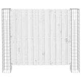 Vidaxl afrasteringspaal 2 pcs zilver 20 x 20 x 190 cm metaal