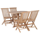 Vidaxl meubelset 5 pcs bruin
