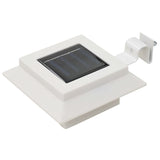 Vidaxl LED Solarlamper Square 12 cm hvid 6 stk