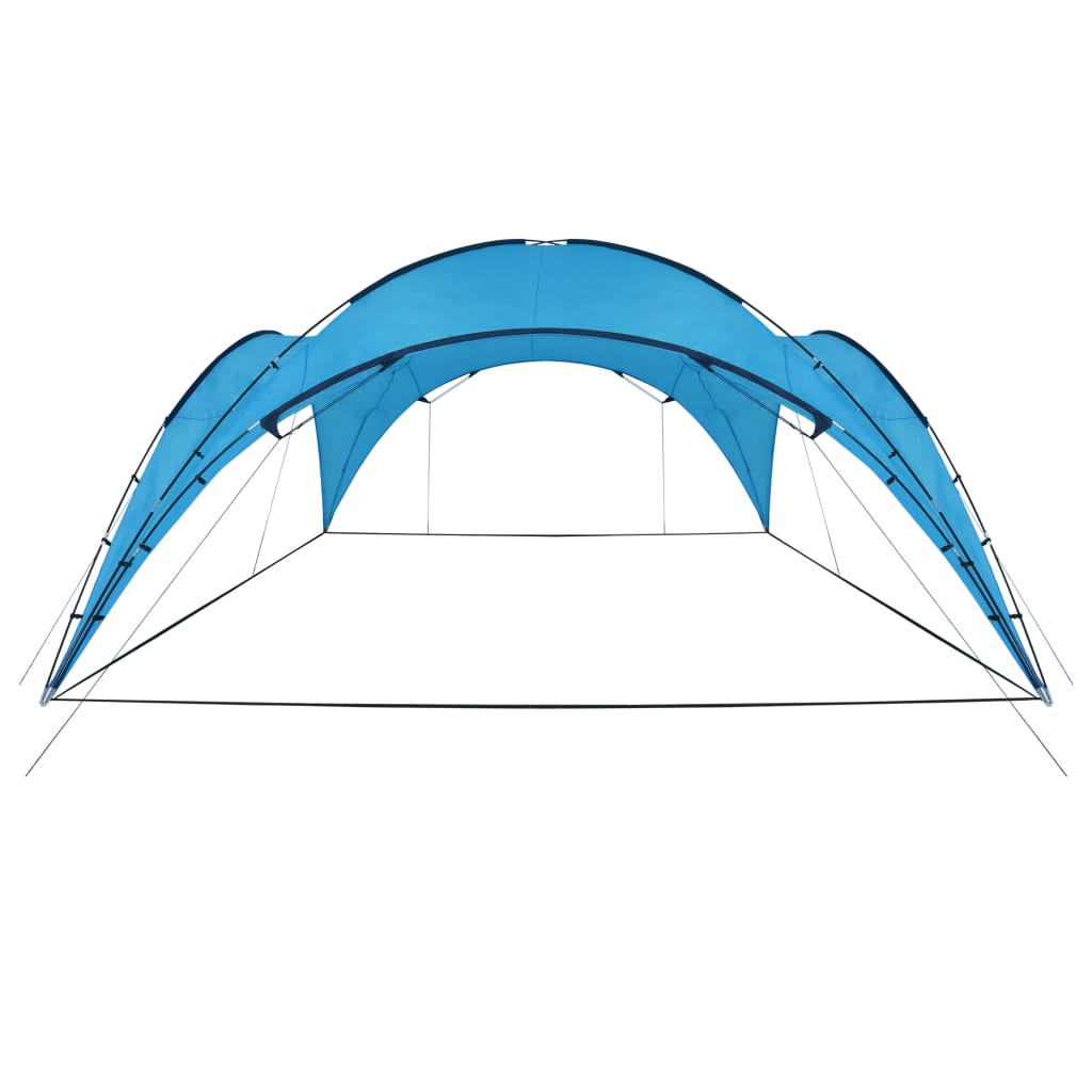 Vidaxl PartyTent Boog 450x450x265 cm azzurro