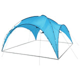 Vidaxl PartyTent Boog 450x450x265 cm azzurro