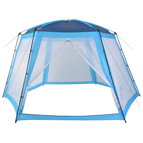 Tenda piscina Vidaxl 500x433x250 cm tessuto blu