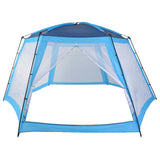 Tenda piscina Vidaxl 590x520x250 cm tessuto blu