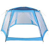 Tenda piscina Vidaxl 660x580x250 cm tessuto blu