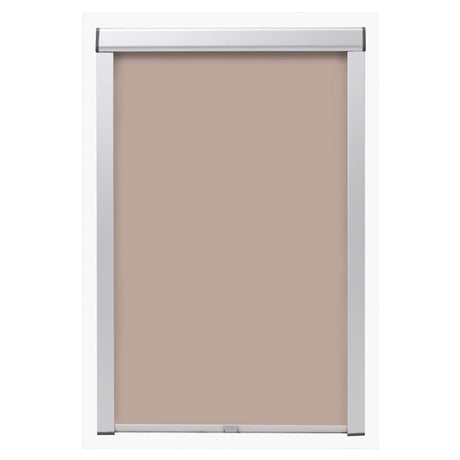 Vidaxl rolgordijn verduisterend beige mk04 ggl en ggu
