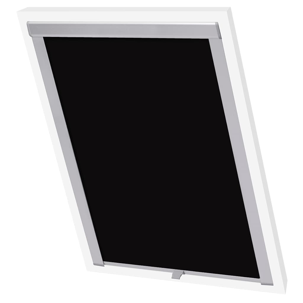 VidaXL Roller blind Damning Black CK02