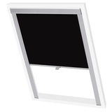 Vidaxl Roller Blind Black FK06