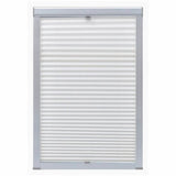 Vidaxl Roller Blind Plissed White MK06