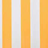 Vidaxl luifeldoek 350x250 cm canvas oranje en wit