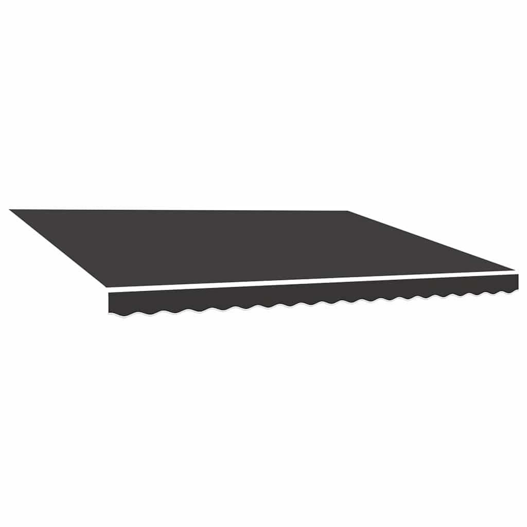 Vidaxl vervangingsdoek voor luifel 400x300 cm polyester grijs
