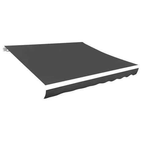 Vidaxl vervangingsdoek voor luifel 450x300 cm polyester grijs