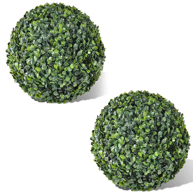 Vidaxl buxusbol kunstplant 35 cm 2 st