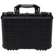 Vidaxl beschermende materiaalkoffer 40,6x33x17,4 cm zwart