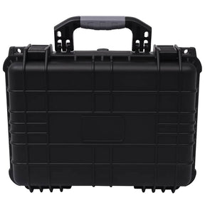Vidaxl beschermende materiaalkoffer 40,6x33x17,4 cm zwart