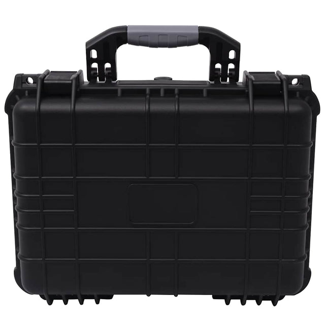Vidaxl beschermende materiaalkoffer 40,6x33x17,4 cm zwart