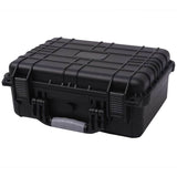 Vidaxl beschermende materiaalkoffer 40,6x33x17,4 cm zwart