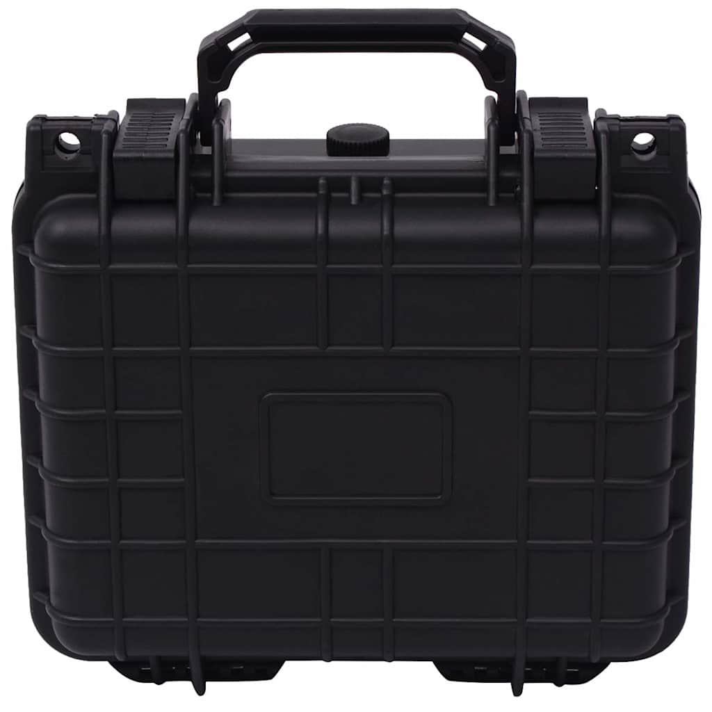 Vidaxl beschermingskoffer 27x24,6x12,4 cm zwart
