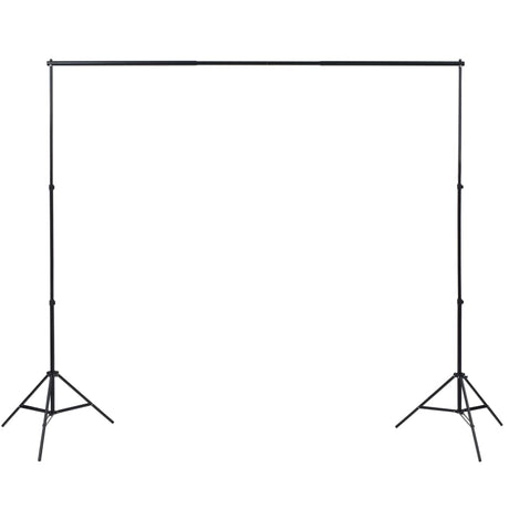 Vidaxl fotostudioset met 3 katoenen achtergronden en frame 3x5 m