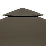 Vidaxl priyverkak 2-Schicht 310 g m² 3x3M Taupe