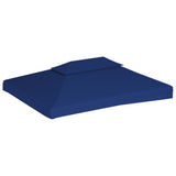 Vidaxl prieeldak 2-laags 4x3m 310 g m² blauw