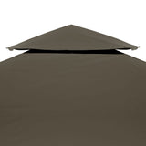 Vidaxl Prieverkak 2-Layer 4x3m 310 G M² Taupe