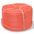 Vidaxl touw gedraaid 12 mm 250 m polypropyleen oranje
