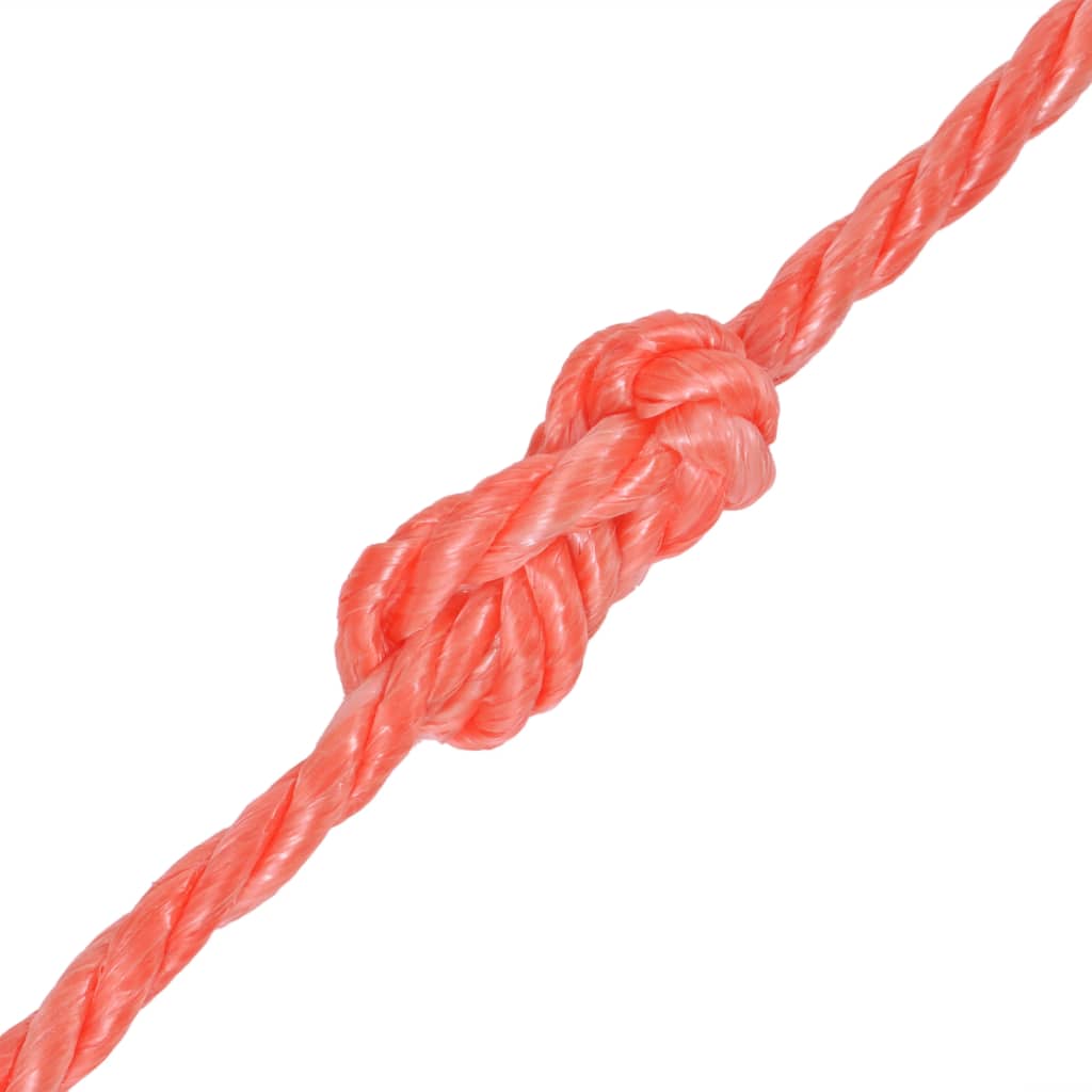 Vidaxl Rope skręcony 14 mm 250 m pomarańczowy polipropylenowy