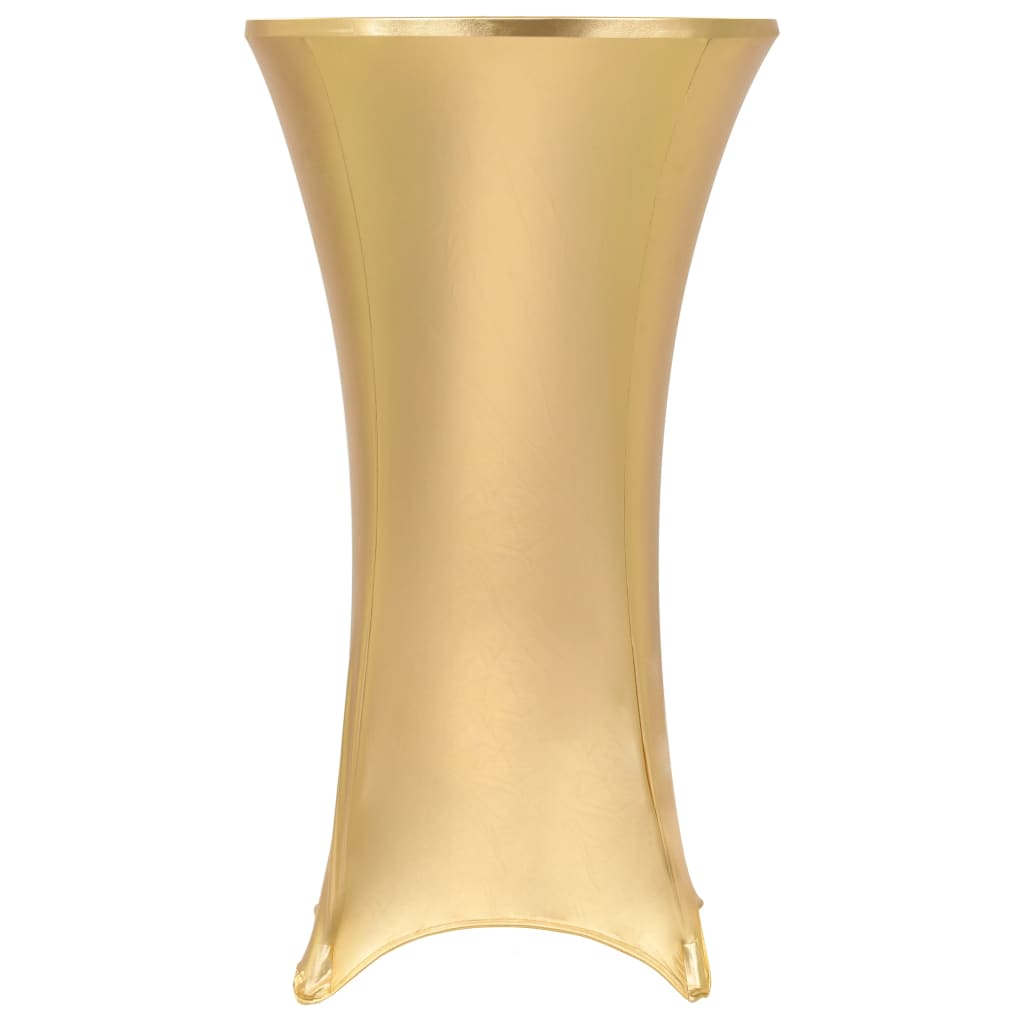 Les couvercles de table Vidaxl 2 ST étendent 60 cm d'or