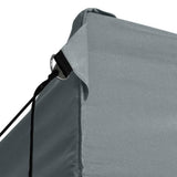 Vidaxl vouwtent met 3 wanden 431x291x315 cm antraciet