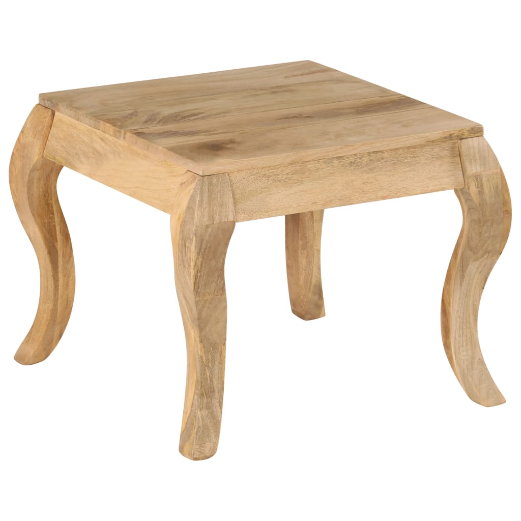 Vidaxl bijzettafel 45x45x40 cm massief mangohout