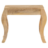 Vidaxl bijzettafel 45x45x40 cm massief mangohout