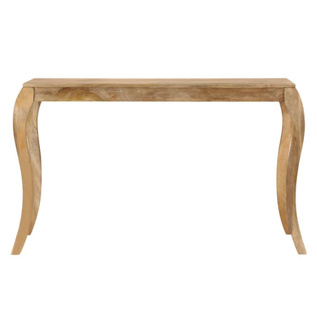 Vidaxl eettafel 118x60x76 cm massief mangohout