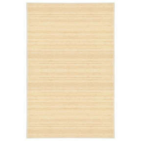 Vidaxl tapijt 100x160 cm bamboe naturel