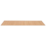 Vidaxl tapijt 80x200 cm bamboe bruin