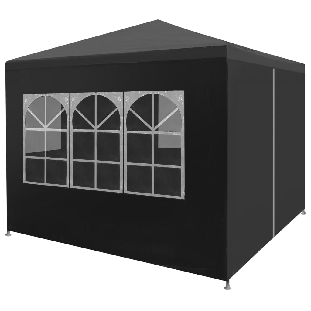 Vidaxl Partytent 3x3 m Anthhacite -Colored