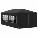 Vidaxl partytent 3x6 m antraciet