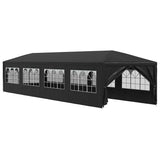 Vidaxl partytent 3x12 m antraciet